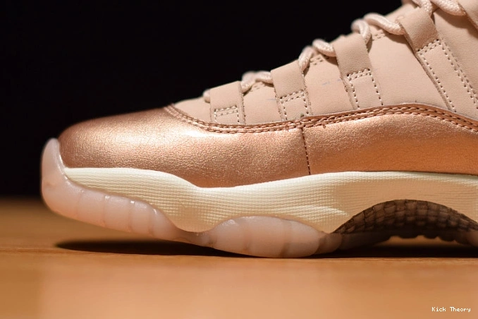 Kick Theory Air Low 11 GS Jordan Rose AH7860-105 Gold 0805
